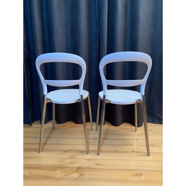 Pair of chairs from Wien, Calligaris, Italy. | Selency