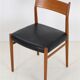High-quality “418” chair by Arne Vodder for Sibast / teak / genuine leather / Mid-Century Danish Modern design / 1960s