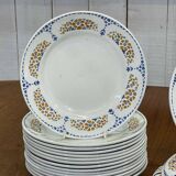 Saint Amand dinner service from the 1950s - 29 pieces.