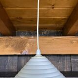 Vintage Tess cone metal pendant light