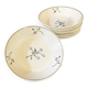 Deep plates, Saint-Amand earthenware, Bill model