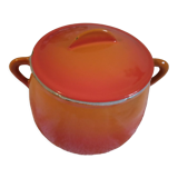 Vintage cast iron casserole Le Creuset