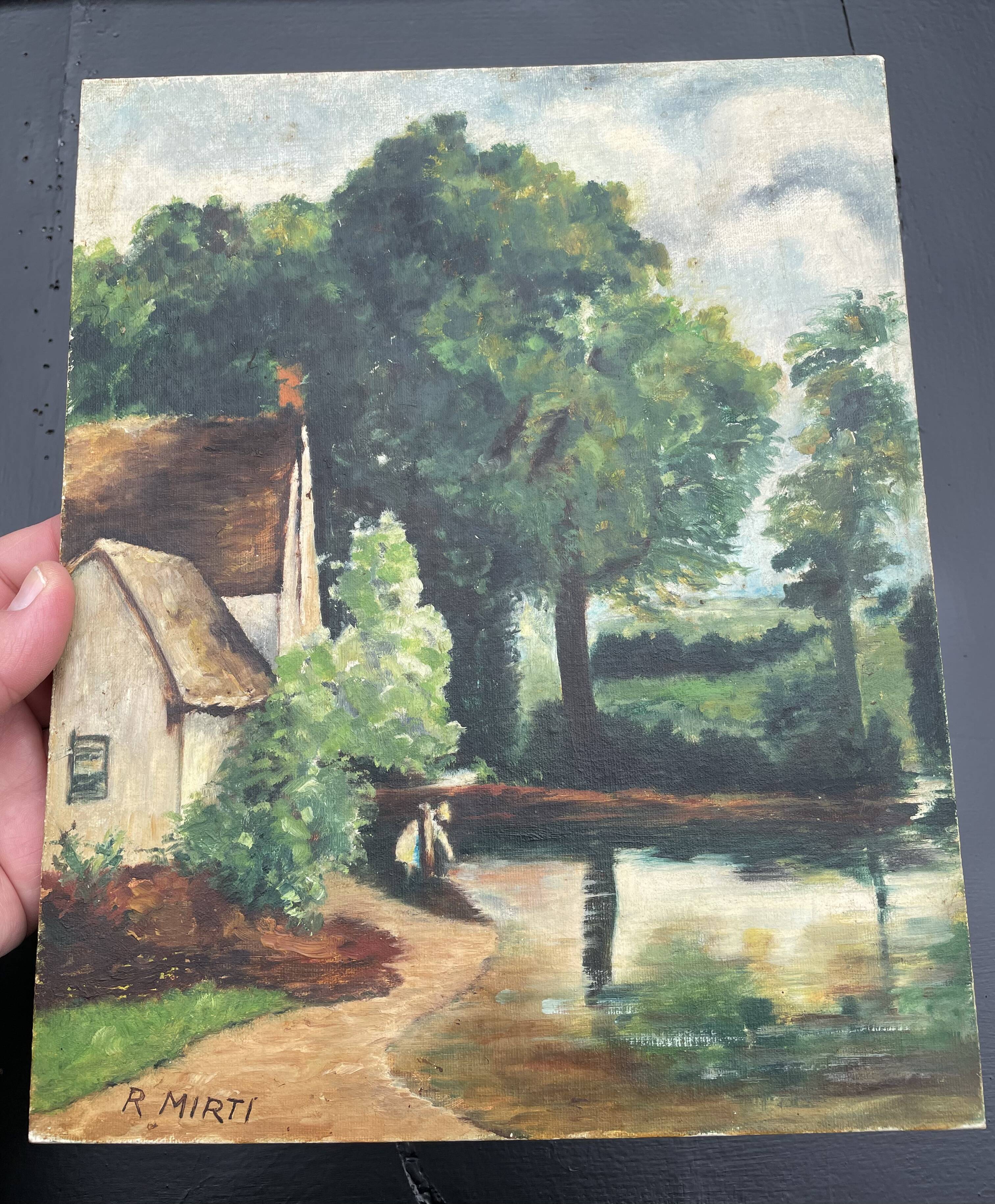 Ancient landscape painting