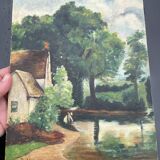 Ancient landscape painting