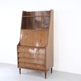 Midcentury italian bureau in teak