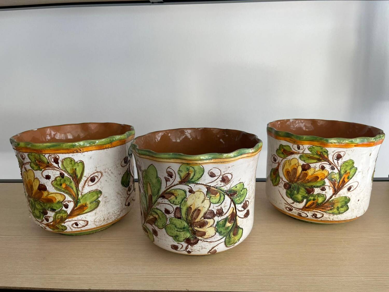 Vintage planter pots 60's