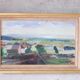 Helge Cardell, Swedish Modern Painting, 1960s, Oil on Canvas, Framed