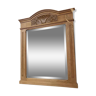 Oak mirror