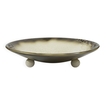 Handmade Unique Large Ceramic Fruit Bowl Rustic Table Decor AB design