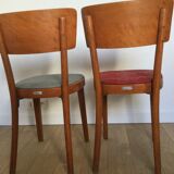 Vintage retro bistrot chairs