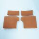 Cassina Portovenere Vico Magistretti wingback peach salmon sofa Maralunga