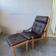 Fauteuil lounge scandinave "Hunter", années 1960