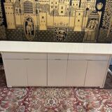 Sideboard - Buffet 1970 in beige lacquer