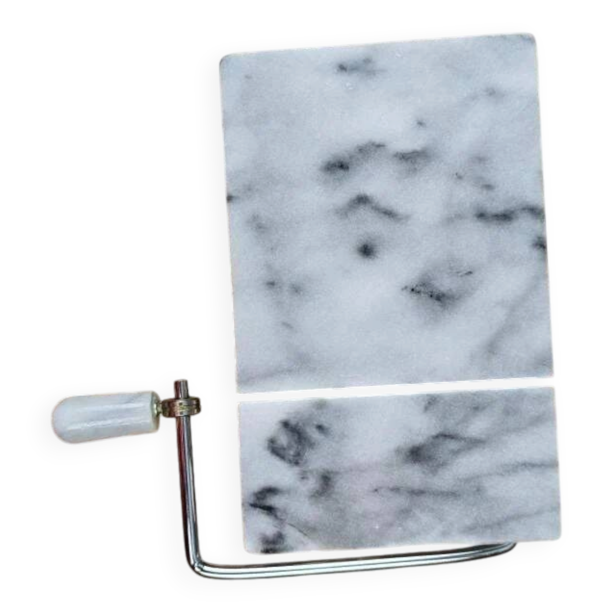 Marble foie gras cutter with cutting wire, like new condition.