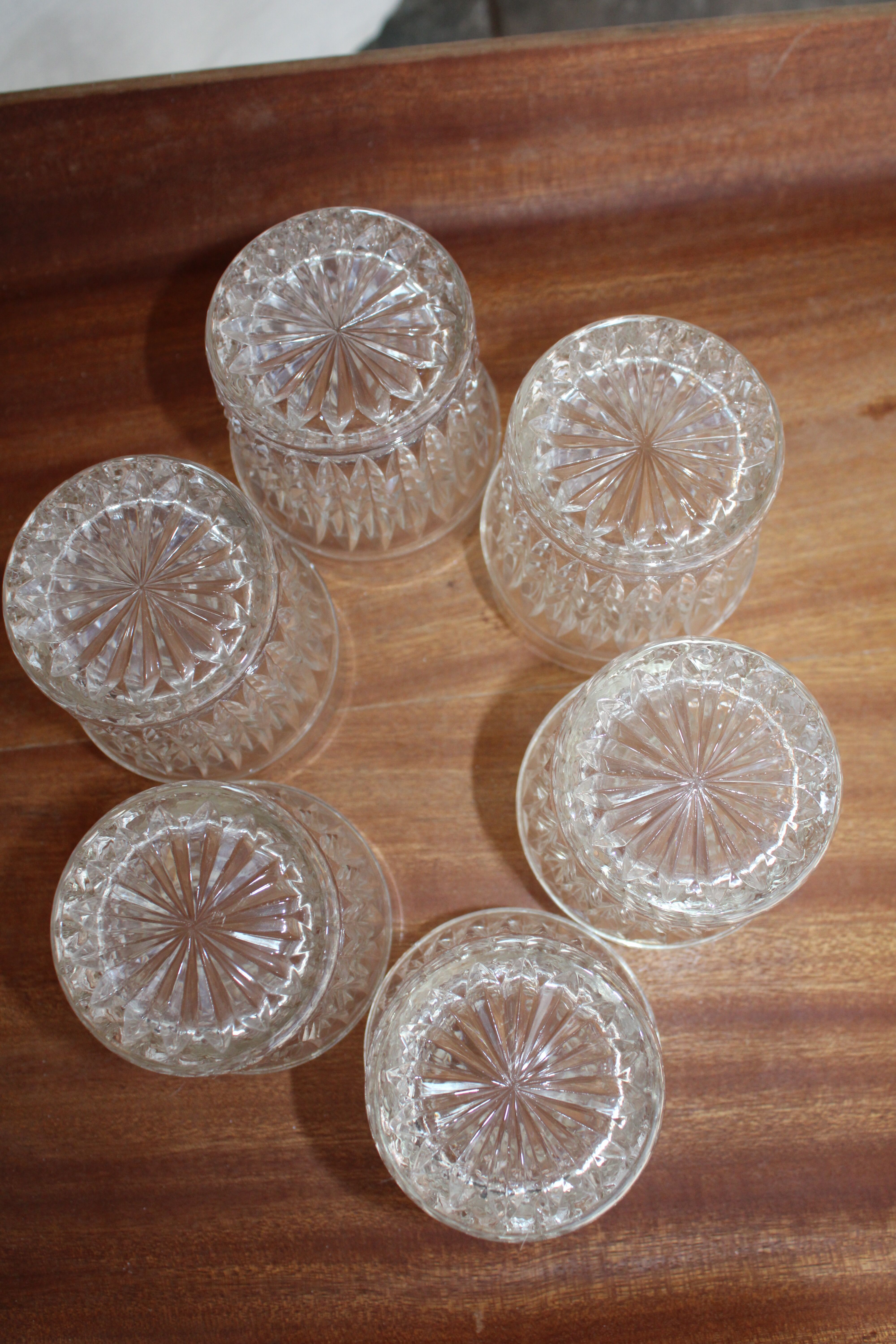 Lot 6 Whisky or Water Glasses
