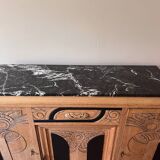 Art Deco sideboard marble top