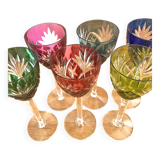 Saint louis crystal wine glasses