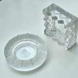 Lalique two ashtrays