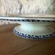 Plate on pedestal in Gien ironstone model Montigny