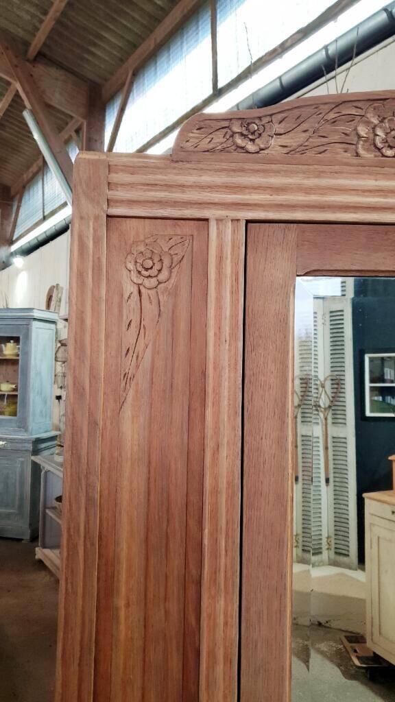 Old art-deco wardrobe