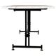 Vintage Carrara marble coffee table, Italy 1960
