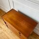 Teak shoe cabinet vintage years