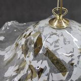 1980s Large Murano Glass Pendant Light, Italy