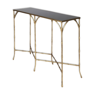 Console 6 pieds bambou