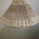 Suspension en ratan et cordon «my vintage home»
