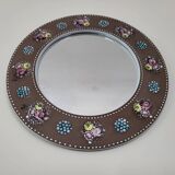 Mari Simmulson Ceramic Mirror Floral Decor/Scandinavian Design