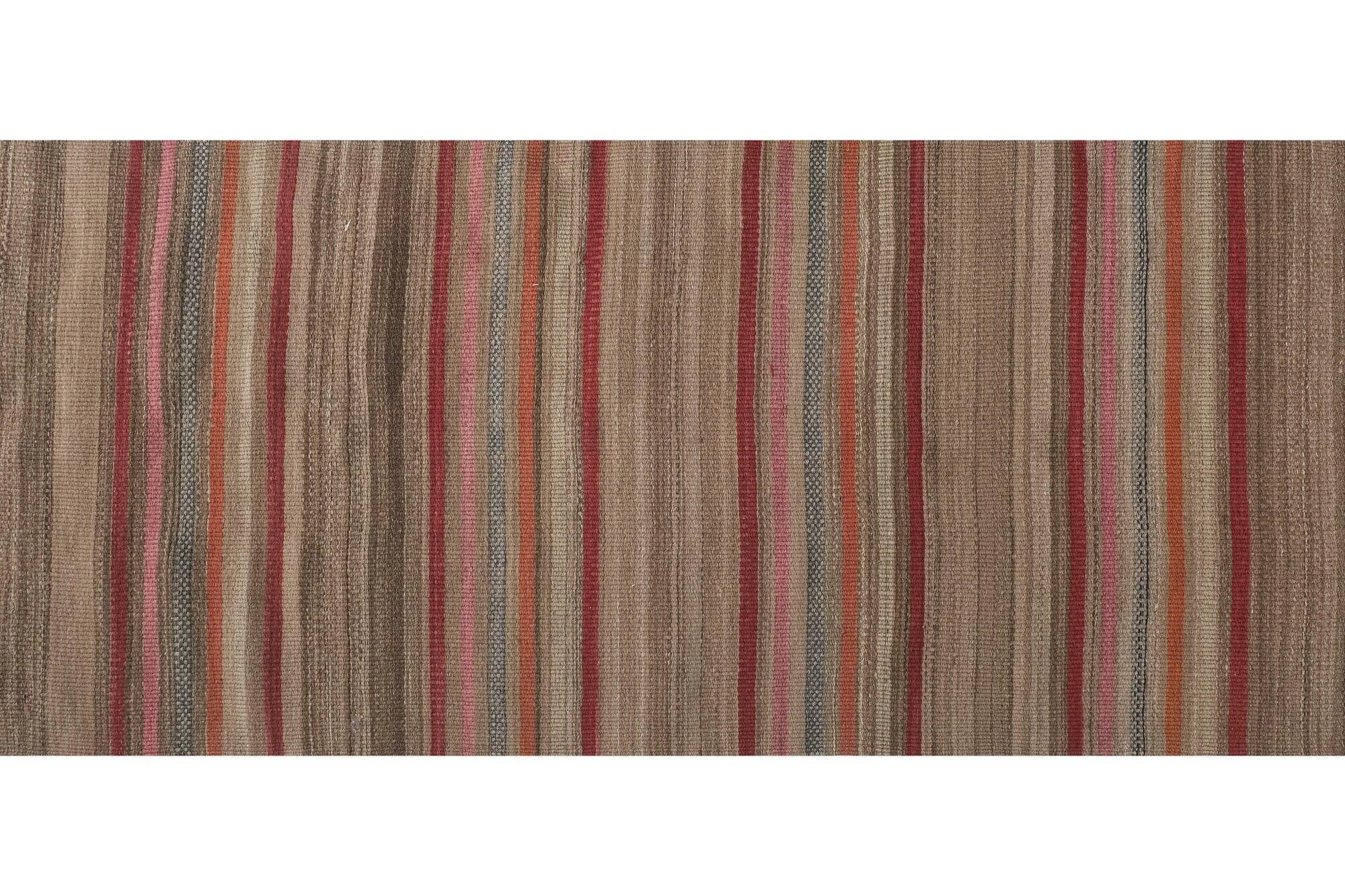 Vintage Turkish hallway rug 68x566 cm