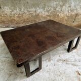 Industrial coffee table pallet table blank steel