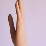 Wooden glove display mannequin hands, 1930s, set of 2.