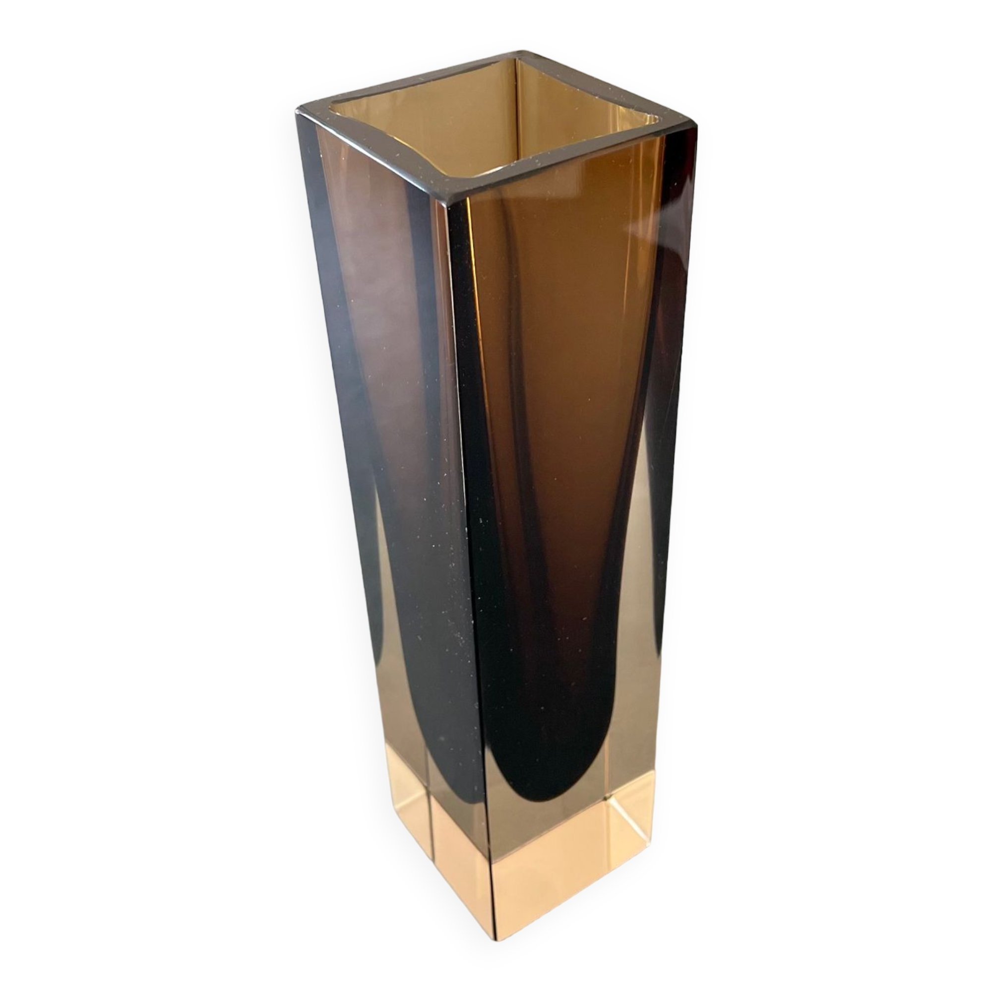 Murano sommerso vase