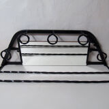 Porte manteau en métal fer forgé