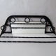 Metal coat door wrought iron