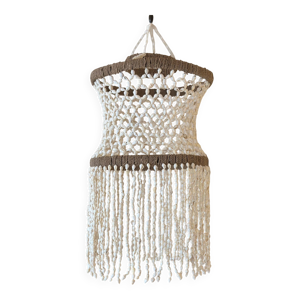 Lustre suspension coquillages