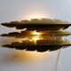 Scandinavian wall lamp by Svend Aage Holm, 1960 in brass