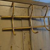 Vintage Rattan Wall Coat Rack