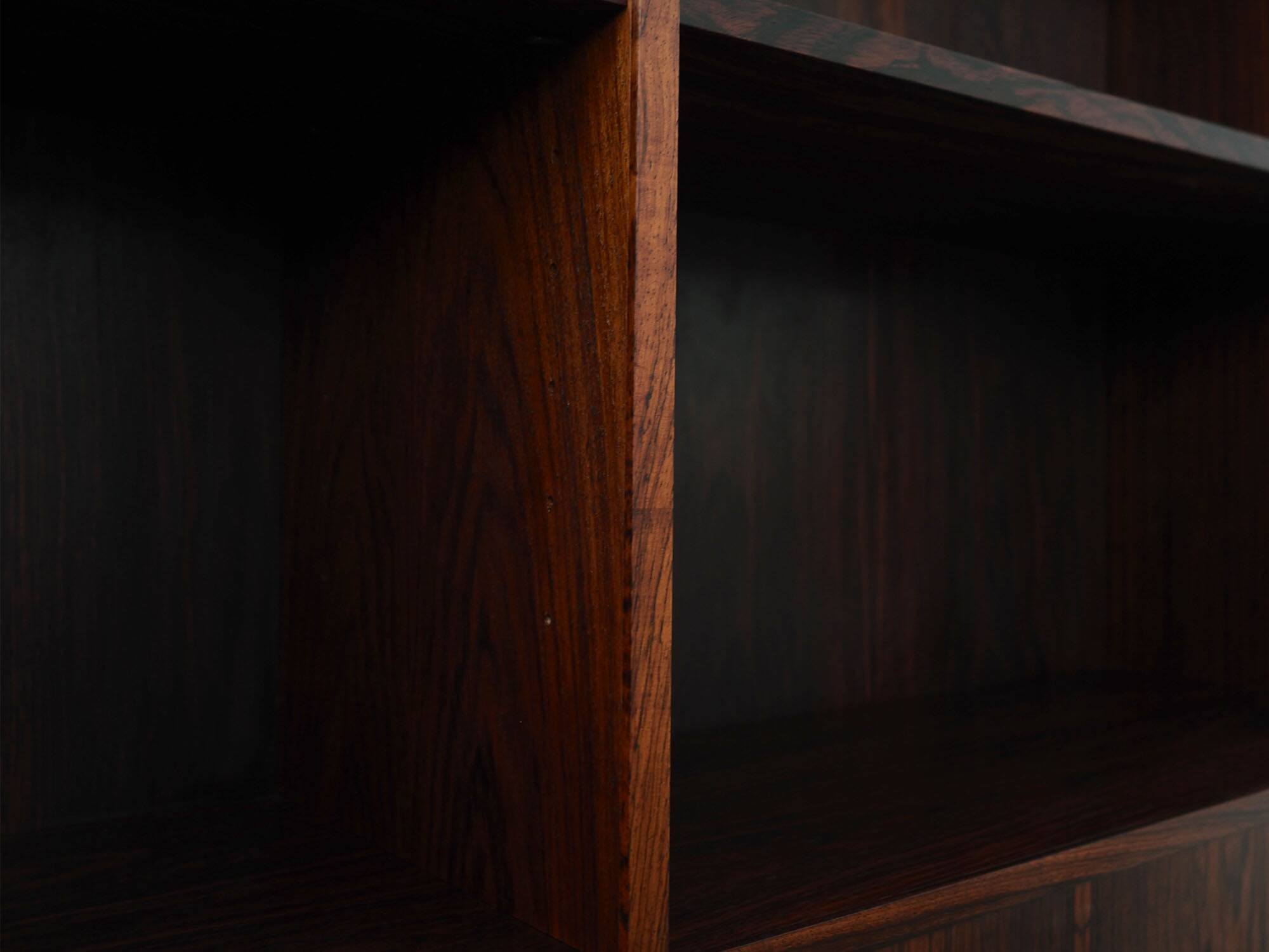 Rosewood bookcase, Danish design, 1960s, made by Brouers Møbelfabric