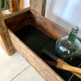 Old wooden workbench