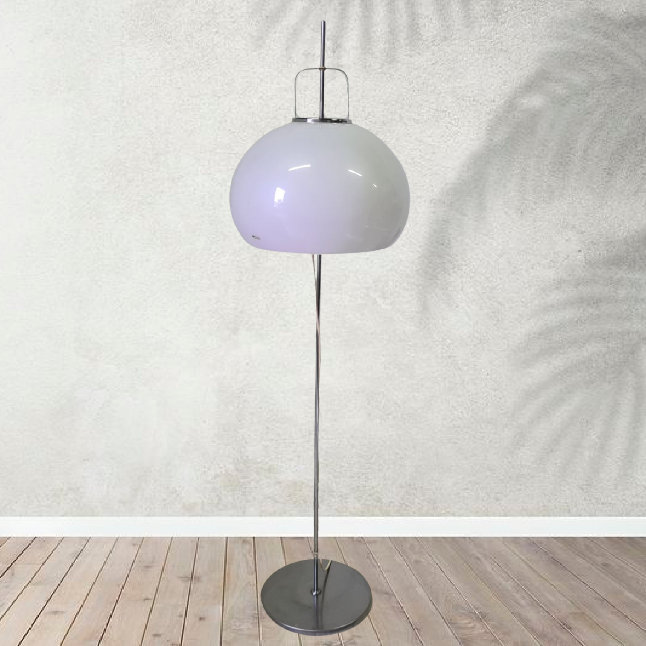 Space age Lucerna floor lamp by Luigi Massoni for Harvey Guzzini, Italy 1960s