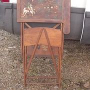 School desk Art-nouveau folding