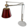 Philippe Starck Archimoon K lamp for Flos 1998 with red collar.