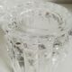 Cut crystal whisky glasses