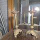 Pair of antique candlesticks
