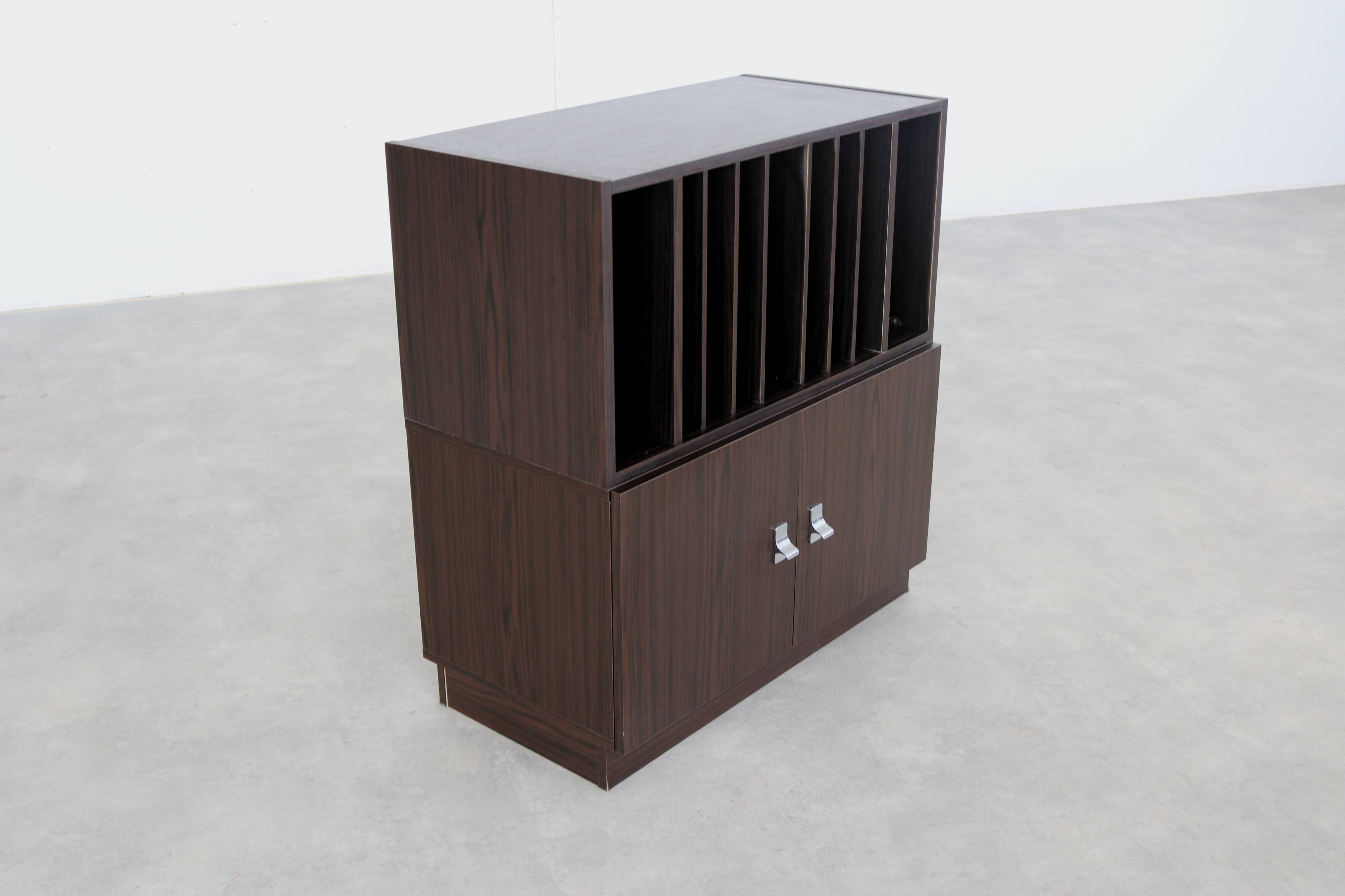 vintage audio cabinet | vinyl cabinet | 80s | Swedish