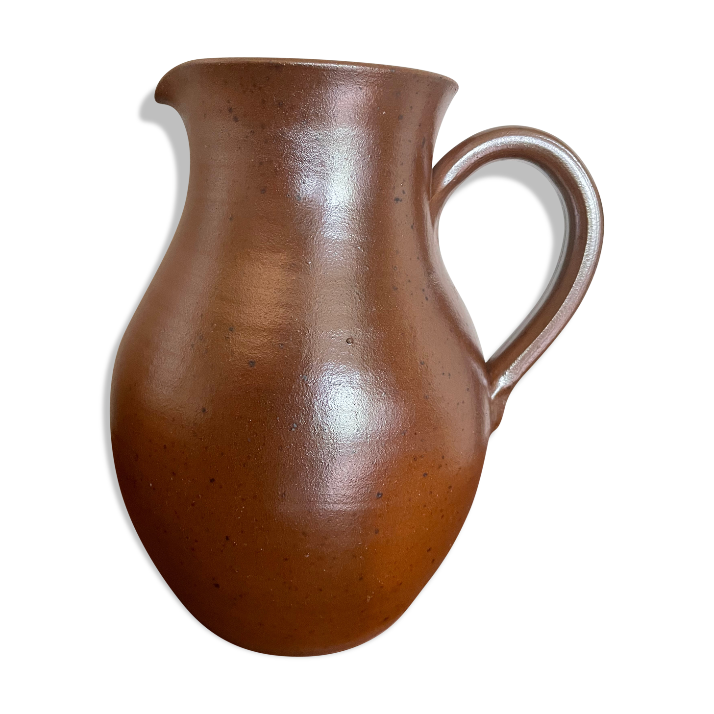 Stoneware pitcher