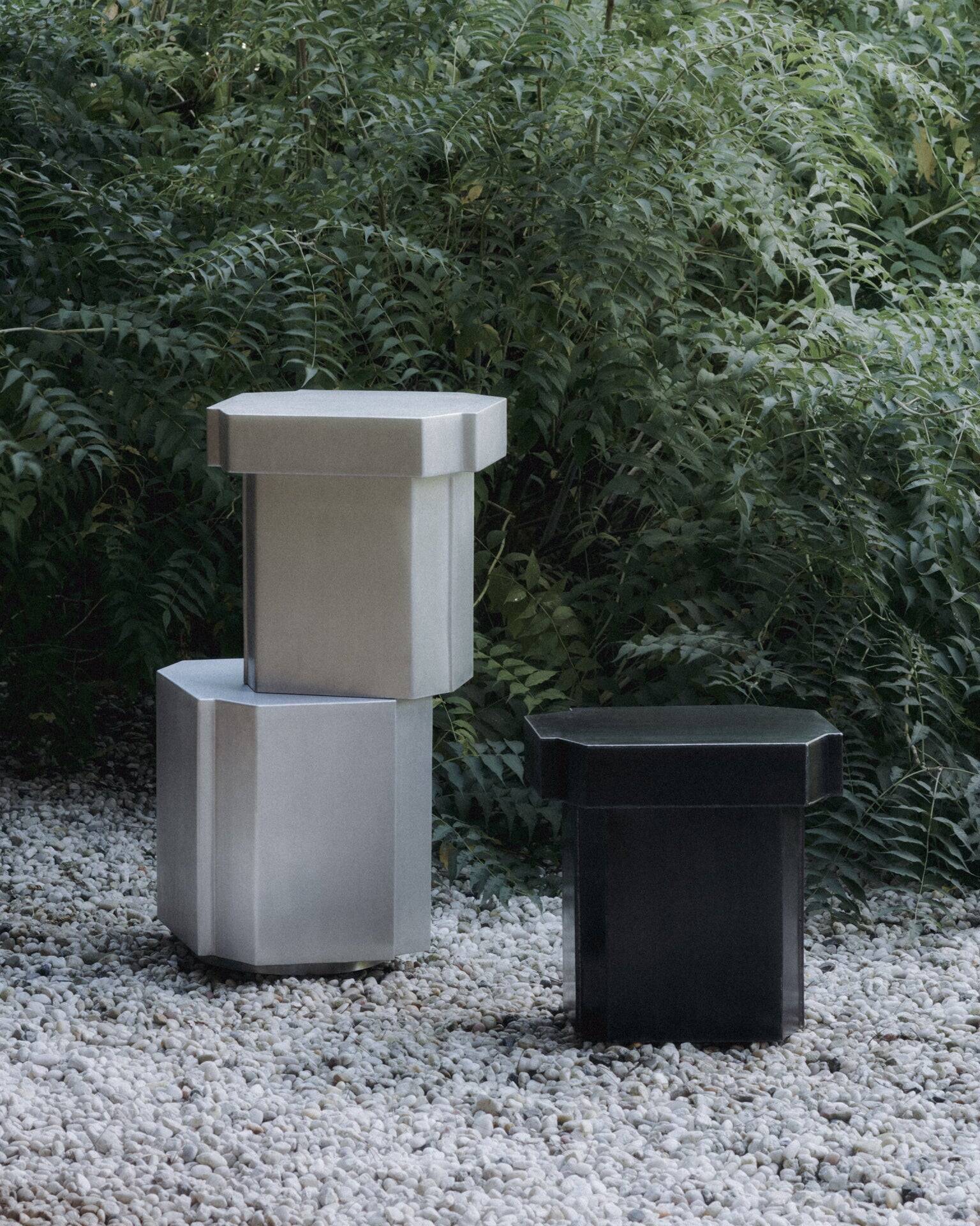 Tabouret Funki aluminium