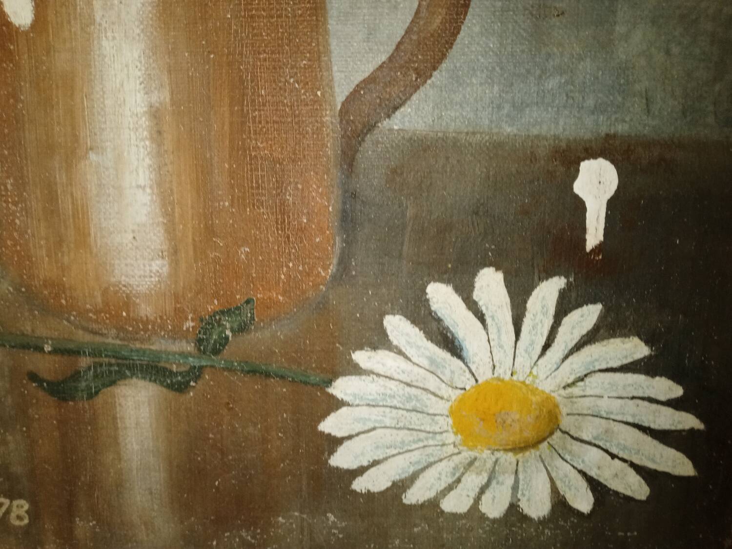 Oil painting floral painting